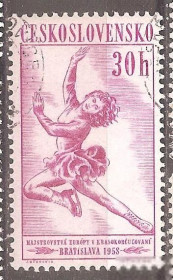 Чехословаччина Чехословакия ^/--/^ Чехословакия 1958 Sc.839 гаш. ^_^^^ Чехословаччина 1958 Sc.839 гаш. - фото фото фото