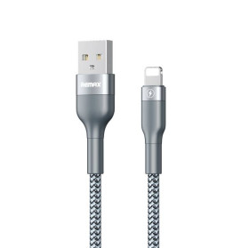 Кабелі Кабели ^/--/^ Кабель Remax Sury 2 USB 2.0 to Lightning 2.4 /--/ A 1 /--/ M Серый (RC-064 /--/ i-s) ^_^^^ Кабель Remax Sury 2 USB 2.0 to Lightning 2.4 /--/ A 1 /--/ M Сірий (RC-064 /--/ i-s) - фото фото фото