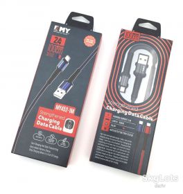 Кабелі Кабели ^/--/^ Дата кабель EMY MY-452 Micro USB Black ^_^^^ EMY MY-452 Micro USB Black - фото фото фото