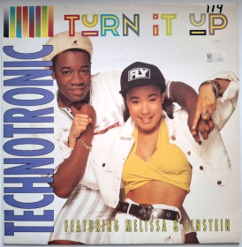Платівки Пластинки ^/--/^ Technotronic Feat Melissa &amp; Einstein - Turn It Up - 1990.  (EP). 12. Vinyl. Пластинка. UK. ^_^^^ Technotronic Feat Melissa &amp; Einstein - Turn It Up - 1990. (EP). 12.Vinyl. Пластинка. UK. - фото фото фото