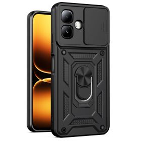 Чохли, бампера Чехлы, бампера ^/--/^ Чохол Fiji Camera Defence для Infinix Smart 20 (X /--/ 6840 /--/ B) бампер із захистом камери та підставкою Blac - фото фото фото