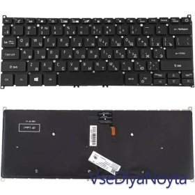 Клавіатури Клавиатуры ^/--/^ Клавиатура для ноутбука ACER (AS: SF /--/ 514-56) rus, black, без фрейма, подсветка клавиш (ОРИГИНАЛ) ^_^^^ Клавіатура для ноутбука ACER (AS: SF /--/ 514-56) rus, black, без фрейму, підсвічування клавіш (ОРИГІНАЛ) - фото фото фото