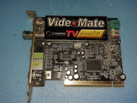 ТВ-тюнери ТВ-тюнеры ^/--/^ TV тюнер Compro Video Mate Gold II+ ^_^^^ Тюнер Compro Video Mate Gold II+ - фото фото фото