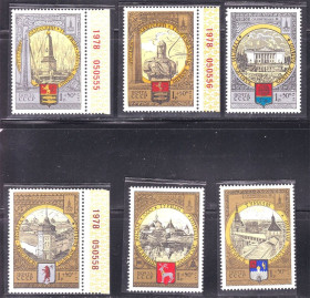 СРСР - СССР - ^/--/^ СССР 1978 г  MNH - ЗОЛОТОЕ КОЛЬЦО ^_^^^ СРСР 1978 MNH - ЗОЛОТЕ КІЛЬЦЯ - фото фото фото