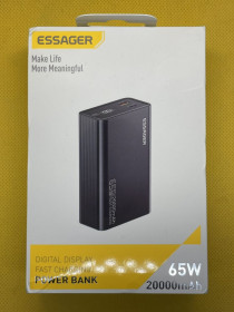 Зовнішні акумулятори (Power Bank) Внешние аккумуляторы (Power Bank) ^/--/^ Повербанк Essager 20000 /--/ мАч 65 /--/ W - фото фото фото