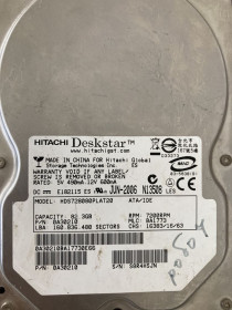 Жорсткі диски Жесткие диски ^/--/^ Hitachi hds /--/ 728080 /--/ pla /--/ 20 82.3 /--/ gb ^_^^^ Hitachi hds /--/ 7280 /--/ pla /--/ 20 82.3 /--/ gb - фото фото фото