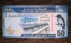 Шрі-Ланка Шри-Ланка ^/--/^ SRI LANKA Шри-Ланка 50 рупий 2010 интересный номер ^_^^^ SRI LANKA Шрі-Ланка 50 рупій 2010 цікавий номер - фото фото фото