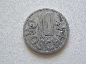 Австрія Австрия ^/--/^ Австрия 10 грошей 1952 года #9455 ^_^^^ Австрія 10 грошей 1952 року #9455 - фото фото фото