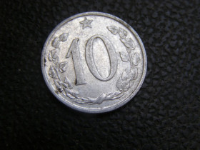 Чехословаччина Чехословакия ^/--/^ 10 геллеров Чехословакия 1961 г ^_^^^ 10 геллерів Чехословаччина 1961 - фото фото фото