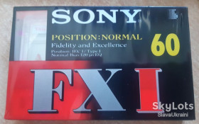 Інші комплектуючі Другие комплектующие ^/--/^ Аудіокасета SONY FXI 60,normal. ^_^^^ Аудиокасета SONY FXI 60,normal. - фото фото фото
