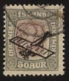Ісландія Исландия ^/--/^ Исландия 1928 г. №  123 гашеная ^_^^^ Ісландія 1928 р. No 123 гашена - фото фото фото