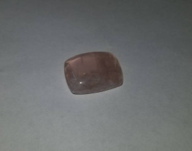 Кварц Кварц ^/--/^ Розовый кварц кабошон 19.05 Ct  20.3 х 15.5 х 6 мм ^_^^^ Рожевий кварц кабошон 19.05 Ct 20.3 х 15.5 х 6 мм - фото фото фото