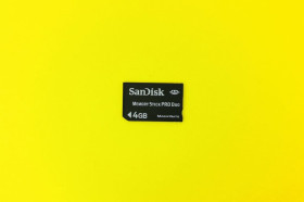 Карти пам'яті Карты памяти ^/--/^ Карта памяти Memory Stick Pro Duo 4 Gb SanDisk для Sony ^_^^^ Memory Stick Pro Duo 4 Gb SanDisk для Sony - фото фото фото