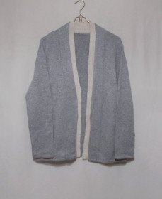 Кофти Кофты ^/--/^ Кардиган открытый светло-серый шерсть 48-50 /--/ р ^_^^^ Кардиган відкритий світло-сірий шерсть 48-50 /--/ р - фото фото фото