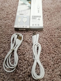 Кабелі Кабели ^/--/^ Мегалот 2 шт Кабель WUW Lightning 1 /--/ m та Remax Lesu Lightning 1 /--/ m ^_^^^ Кабель WUW Lightning 1 /--/ m та Remax Lesu Lightning 1 /--/ m - фото фото фото