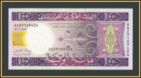 Інші країни Другие страны ^/--/^ Мавритания 100 угий 2004 P-10  (10 /--/ a) UNC ^_^^^ Мавританія 100 вугий 2004 P-10 (10 /--/ a) UNC - фото фото фото