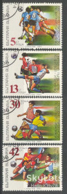 Спорт Спорт ^/--/^ Болгария 1990 спорт футбол Mi 3825-3828 ^_^^^ Болгарія 1990 спорт футбол Mi 3825-3828 - фото фото фото