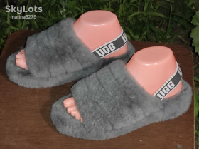 УГГІ (UGG) УГГИ (UGG) ^/--/^ UGG~ шлёпанцы босоножки тапочки натуральная овчина ~ р 37-38 ^_^^^ UGG~ шлепанці босоніжки тапочки натуральна вівчина ~ р 37-38 - фото фото фото