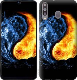 Чохли, бампера Чехлы, бампера ^/--/^ Чехол на Samsung Galaxy M /--/ 30 Инь-Янь 1670 /--/ u-1682 - фото фото фото
