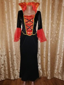 Сукні Платья ^/--/^ Красивое женское длинное платье на хеллоуин, halloween ^_^^^ Красива жіноча довга сукня на хелловін, halloween - фото фото фото