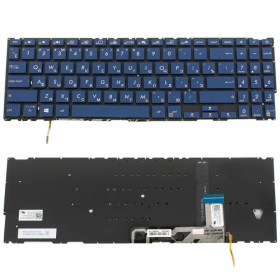 Клавіатури Клавиатуры ^/--/^ Клавиатура для ноутбука ASUS (UX /--/ 534 series) rus, blue, без фрейма, подсветка клавиш (ОРИГИНАЛ) ^_^^^ Клавіатура для ноутбука ASUS (UX /--/ 534 series) rus, blue, без фрейму, підсвічування клавіш (ОРИГИНАЛ) - фото фото фото