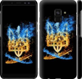 Чохли, бампера Чехлы, бампера ^/--/^ Чехол на Samsung Galaxy A /--/ 8 2018 A /--/ 530 /--/ F Герб 1635 /--/ m-1344 - фото фото фото