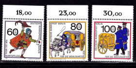 НДР, ФРН ГДР, ФРГ ^/--/^ Германия - Берлин  1989 г MNH - почта ^_^^^ Німеччина - Берлін 1989 р MNH - пошта - фото фото фото