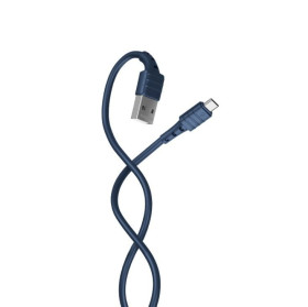 Кабелі Кабели ^/--/^ Дата кабель Remax RC-179 /--/ m Soft Cable Skin-Friendly Texture Micro USB 1 /--/ M Navy Blue ^_^^^ Реmax RC-179 /--/ m Soft Cable Skin-Friendly Texture Micro USB 1 /--/ M Navy Blue - фото фото фото
