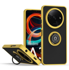 Чохли, бампера Чехлы, бампера ^/--/^ Чохол Fiji Colorframe для Xiaomi Redmi A /--/ 3 /--/ x матовий бампер з кільцем підставкою Yellow ^_^^^ Чехол Fiji Colorframe для Xiaomi Redmi A /--/ 3 /--/ x матовый бампер с кольцом подставкой Yellow - фото фото фото