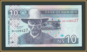 Інші країни Другие страны ^/--/^ Намибия 10 долларов 2001 P-4   (4 /--/ c) UNC ^_^^^ Намібія 10 доларів 2001 P-4 (4 /--/ c) UNC - фото фото фото