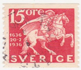 Скандинавія Скандинавия ^/--/^ Швеция 1936 г. № 231 гашеная ^_^^^ Швеція 1936 р. No 231 гашена - фото фото фото