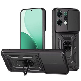 Чохли, бампера Чехлы, бампера ^/--/^ Чохол Fiji Camera Defence для Oppo Reno /--/ 14 5 /--/ G (CPH /--/ 2737) бампер із захистом камери та підставкою Black ^_^^^ Чехол Fiji Camera Defence для Oppo Reno /--/ 14 5 /--/ G (CPH /--/ 2737) бампер с защитой камеры и подставкой Black - фото фото фото