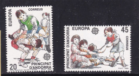Малі Держави Європи Малые Государства Европы ^/--/^ Андорра  1989 г MNH  -  дети ^_^^^ 1989 — Андорра — діти - фото фото фото