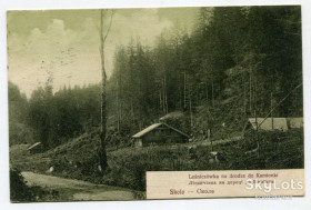 Україна Украина ^/--/^ Поштівка Сколе. Залізнична печатка. 1913 р. ^_^^^ открытка Сколе. Железнодорожная печать. 1913 г. - фото фото фото