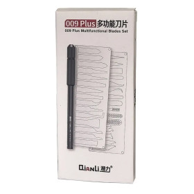 Інше Другое ^/--/^ Скальпель / Ніж для зняття мікросхем QianLi 009 Plus  (30 в 1 + ручка) ^_^^^ Скальпель / Неж для снятия микросхем QianLi 009 Plus (30 в 1 + ручка) - фото фото фото