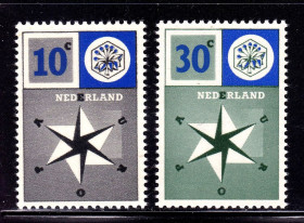 Бенілюкс Бенилюкс ^/--/^ Нидерланды  1957 г  MNH - ЕВРОПА ^_^^^ Нідерланди 1957 MNH - ЄВРОПА - фото фото фото