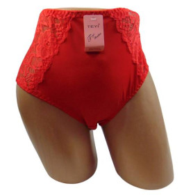 Труси Трусы ^/--/^ Трусики ажурные Teyi 30002 4 /--/ XL красные ^_^^^ Трусики ажурні Teyi 30002 4 /--/ XL червоні - фото фото фото