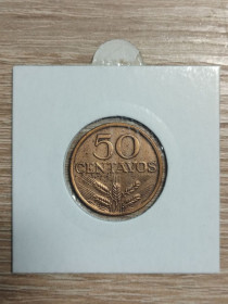 Португалія Португалия ^/--/^ Португалія 50 сентаво 1973 ^_^^^ Португалия 50 сентаво 1973 - фото фото фото