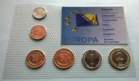 Боснія та Герцеговина Босния и Герцеговина ^/--/^ Набор монет БОСНИЯ И ГЕРЦЕГОВИНА пластик набір БОСНІЯ І ГЕРЦЕГОВИНА блистер запайка ^_^^^ Набор монет БОСНИЯ И ГЕРЦЕГОВИНА пластик набор БОСНИЯ И ГЕРЦЕГОВИНА блистер запайка - фото фото фото