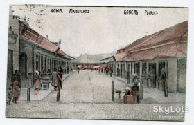 Україна Украина ^/--/^ Поштівка Ковель, ринок. FeldPost, 1916 р. ^_^^^ Ковель, рынок. FeldPost, 1916 г. - фото фото фото