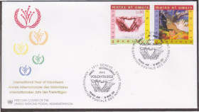 Європа Европа ^/--/^ ООН Женева 2001 ВОЛОНТЁРЫ ДОБРОВОЛЬЦЫ МИР ПРАВА ЧЕЛОВЕКА КАРТИНЫ ЖИВОПИСЬ ИСКУССТВО КПД Mi.413-414 $2.93 ^_^^^ ООН Женева 2001 ВОЛОНТЕРИ ДОБРОВОЛЬЦІ СВІР ПРАВА ЛЮДИНИ КАРТИНИ ЖИВОПИС МИСТЕЦТВА ККД Mi.413-414 - фото фото фото