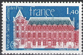 Франція Франция ^/--/^ Франция 1979 туризм Сен-Жермен-де-Пре Mi 2147 MNH ^_^^^ 1979 — Туризм Сен-Жермен-де-Пре Mi 2147 MNH - фото фото фото