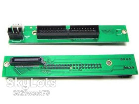 Шлейфи, перехідники Шлейфы, переходники ^/--/^ Адаптер 3.5&amp;apos; IDE 40 pin  (male папа) - JAE  (50 pin slim CD/DVD) СД/ДВД ROM Desktop PC Adapter Interposer ^_^^^ Адаптер 3.5&amp;apos; IDE 40 pin (male папа) - JAE (50 pin slim CD/DVD) СД/ДВД ROM Desktop PC Adapter Interposer - фото фото фото