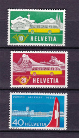 Транспорт Транспорт ^/--/^ Транспорт . Швейцария 1953 г   MNH - подборка - ^_^^^ Швейцарія 1953 р MNH - добірка - фото фото фото