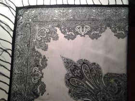 Тканина Ткань ^/--/^ Красивые платки с кистями одним лотом !^ ^_^^^ Красиві хустки з кистями одним лотом - фото фото фото