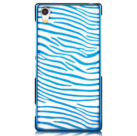 Чохли, сумки Чехлы, сумки ^/--/^ Чехол Vouni для Sony Xperia Z /--/ 2 Glimmer Zebra Blue - фото фото фото