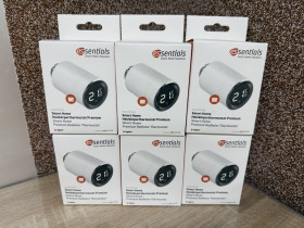 Інше Другое ^/--/^ Лот 6 /--/ шт Essentials Smart Home Premium BT Радіаторний термостат - нові ^_^^^ Лот 6 /--/ шт Essentials Smart Home Premium BT Радиаторный термостат - новые - фото фото фото