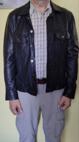 Куртки Куртки ^/--/^ Q-21 swiss leather jacket  (мужская кожаная куртка ,Швейцария ) ^_^^^ Q-21 swiss leather jacket (чоловіча шкіряна куртка, Швейцарія) - фото фото фото