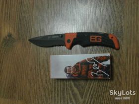 Ножі, мультітули Ножи, мультитулы ^/--/^ Ніж складний Gerber Bear Grylls Scout Knife 18.5 /--/ см,серейтор,кліпса для кріпленя ^_^^^ Неж сложный Gerber Bear Grylls Scout Knife 18.5 /--/ см,серейтор, клипса для крепления - фото фото фото