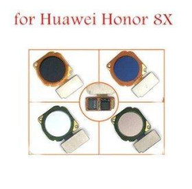 Шлейфи, перехідники Шлейфы, переходники ^/--/^ Шлейф Huawei Honor 7 /--/ X/ 8 /--/ X/ Play/ Nova 3 с Touch ID черный ^_^^^ Шлейф Huawei Honor 8 /--/ X, з сканером відбитка пальця, чорного кольору - фото фото фото